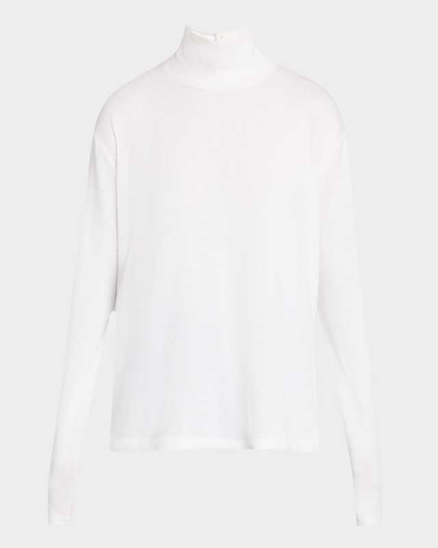 The Knit Boxy Turtleneck Top